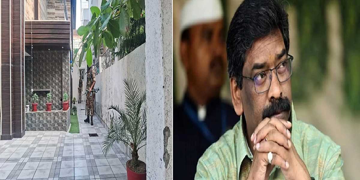 सीएम हेमंत सोरेन के निजी सचिव सुनील श्रीवास्तव के घर पर इनकम टैक्स की छापेमारी